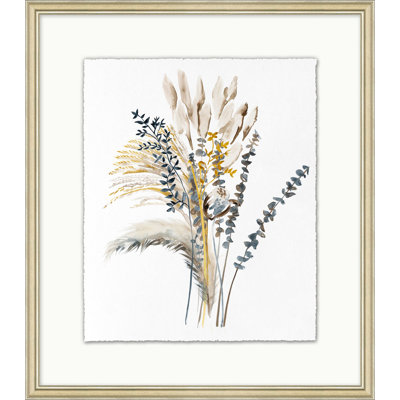 Pampas Posy 3 - reproduction de cadre photo simple