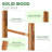 59 Inches Tall Solid Wood Blanket Ladder