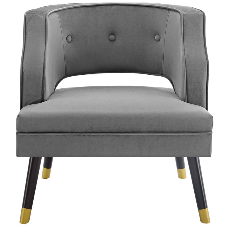 Fauteuil Carson Carrington Taktsberget par Modway, gris