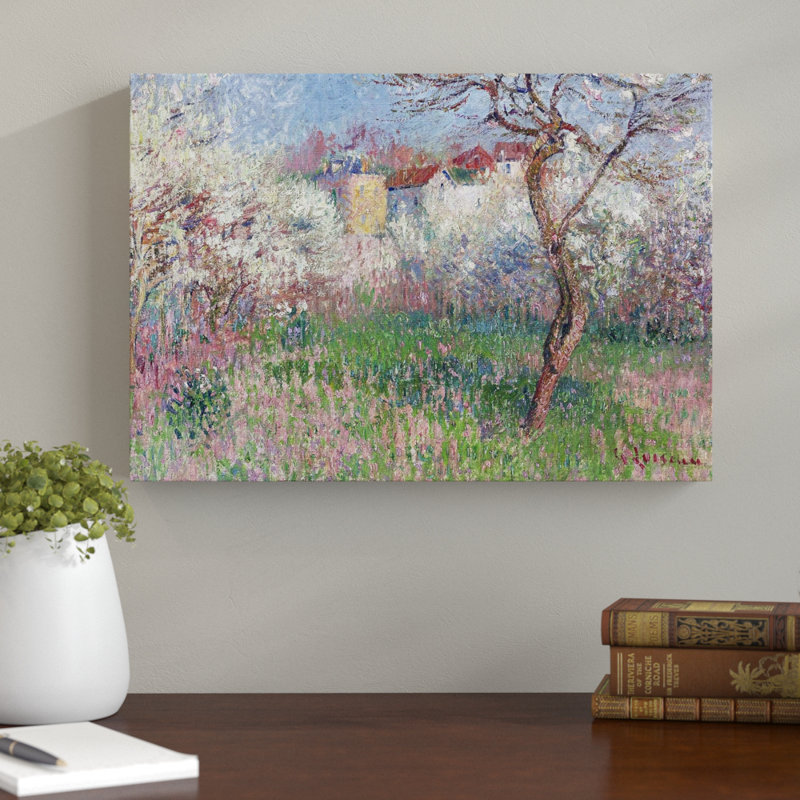 Gustave Loiseau - Wrapped Canvas Painting, 50cm H x 76cm W