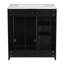 Meuble-lavabo simple 30 po avec comptoir en céramique-285646593-285646594