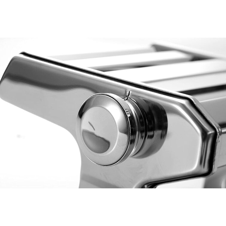 Reviews for OVENTE 150 mm Silver Stainless Steel Manual Pasta