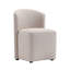 Chaise d'appoint de salle à manger rembourrée Hearth-124508268