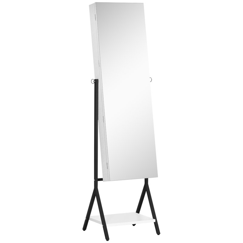 Armoire à bijoux avec miroir