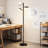 Modern 3-Head LED Tree Floor Lamp With Remote Control, Dimmable 3000K-6000K Color Temperature, Flexible Reading Light For Living Room, Bedroom, Office