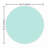 32" Inch Round Tempered Glass Table Top Clear Glass 2/5 Inch Thick Beveled Polished Edge