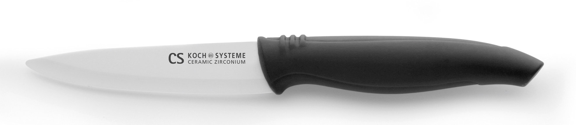 CS-KOCHSYSTEME Calw 3 inch Ceramic Paring Knife with Soft-Touch Handle