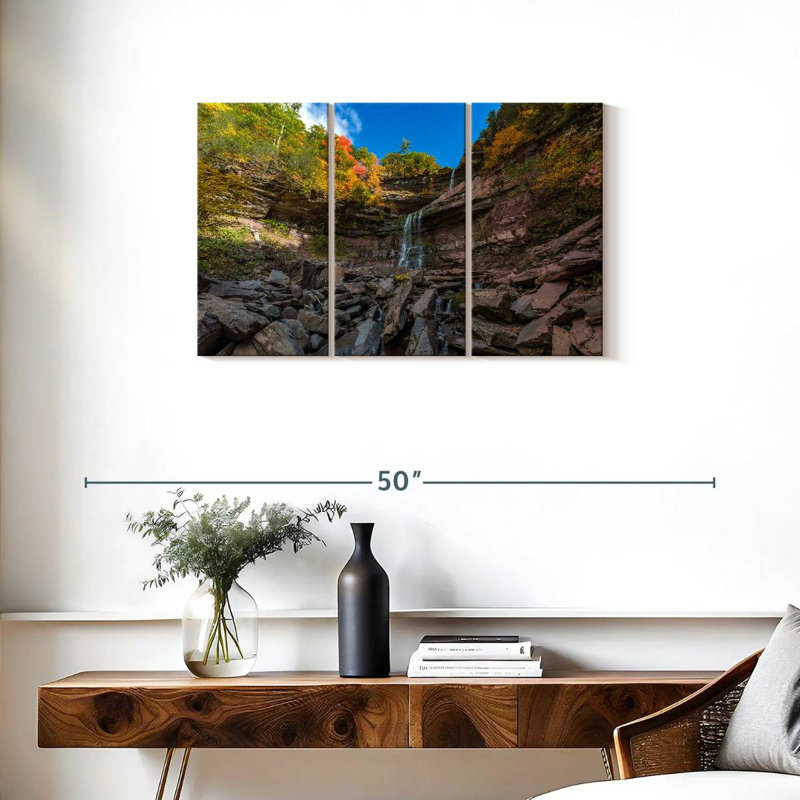 Kaaterskill Falls Landscape, 20" H x 33" W