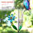 Weather Resistant Glass Animals Rain Gauge