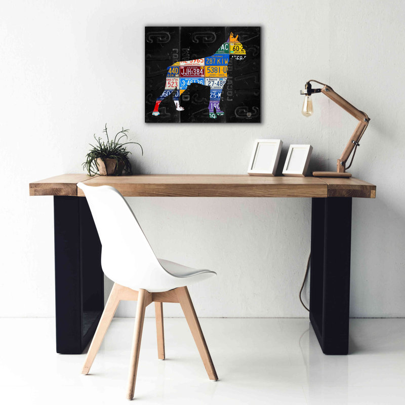 «Boxer» par Design Turnpike, H 20 po x l 24 po