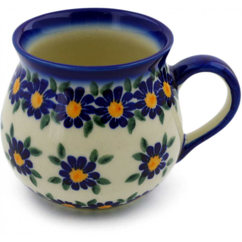 Tasse à bulles en grès 20 oz - French Daisy, 9