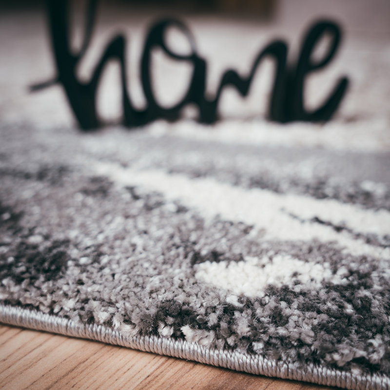Frisco Area Rug, Grey/Brown/Blue, Rectangle 240 x 330cm