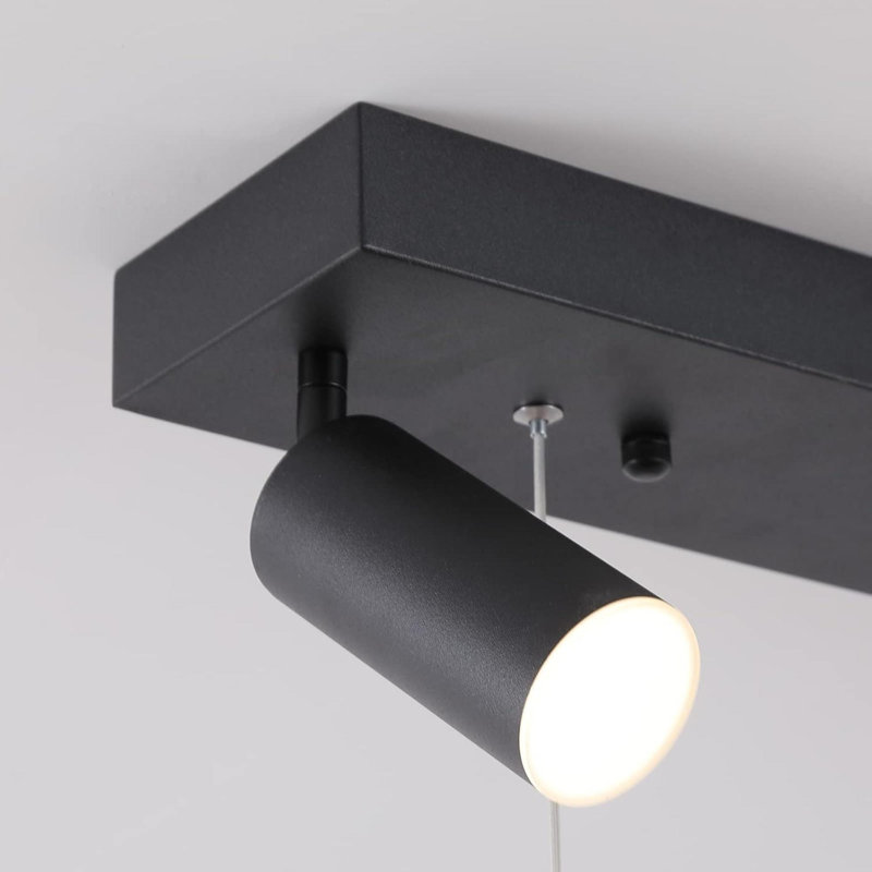 Luminaire suspendu à DEL à intensité variable de 40 W avec projecteurs Luminaire suspendu à DEL réglable à 5 anneaux pour lustre, îlot de cuisine