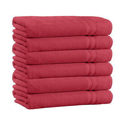 4 Pack 100% Cotton Bath Towels