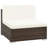 Patio Furniture Set 7 Piece Outdoor Sofa with Coffee Table Poly Rattan-957228720-957228721