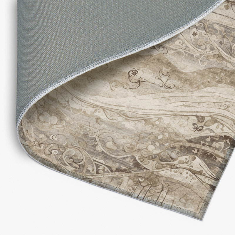 Tapis intérieur et extérieur Aurora Flow, Rectangulaire 8 pi x 10 pi