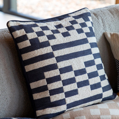 Geometric Square Throw Cushion