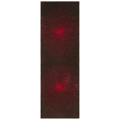 Olivarria Hand Tufted Wool, Viscose, And Cotton With Latex Abstract Rug