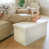 Mélange de coton blanc