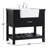 Pelaghia 36'' Single Bathroom Vanity with Marble Top-65703939