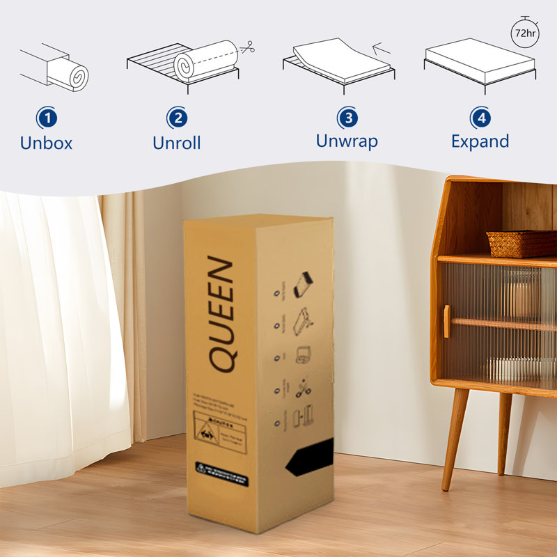Devonport 14" Plush Cooling Gel Hybrid Mattress，Pocket Spring for Pressure Relief & Motion Isolation, Queen