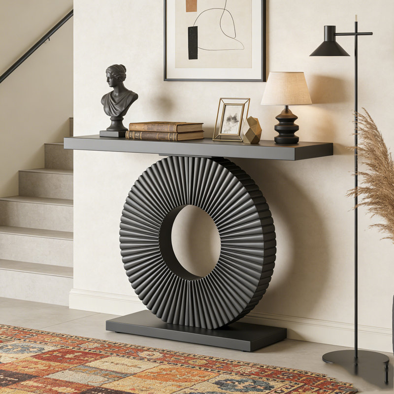 Wood Console Table