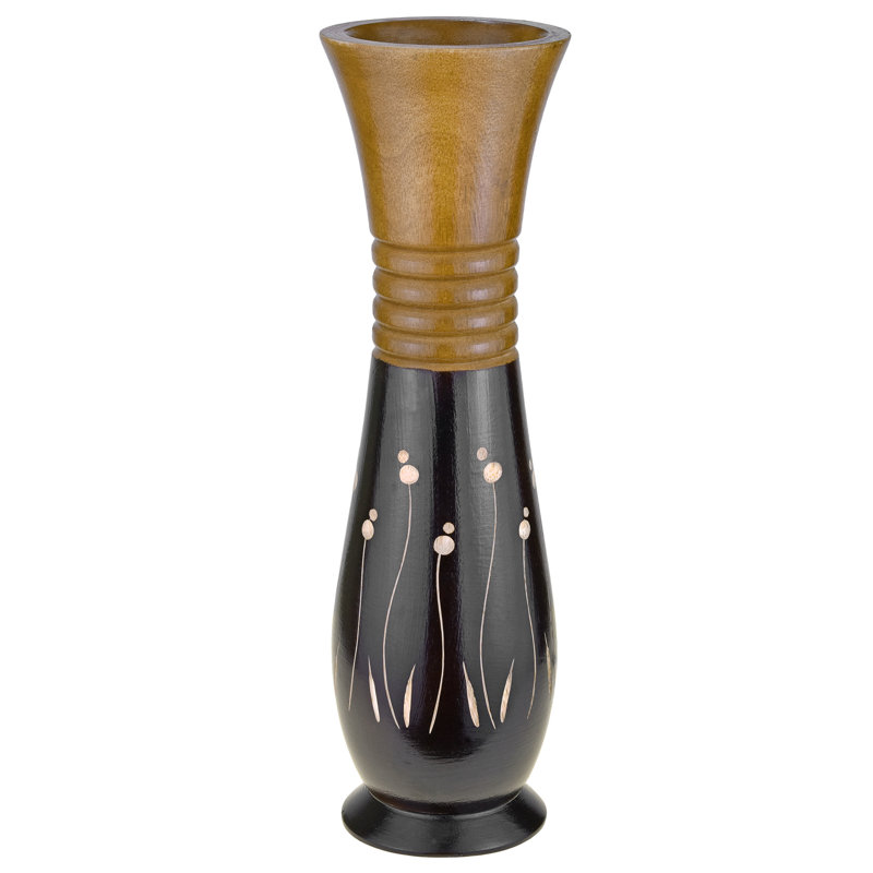 Vase en bois Graceful Dandelion
