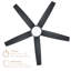 Ventilateur de plafond à 5 pales 52 pouces Airvana Collection 2700K-6000K-1122315066