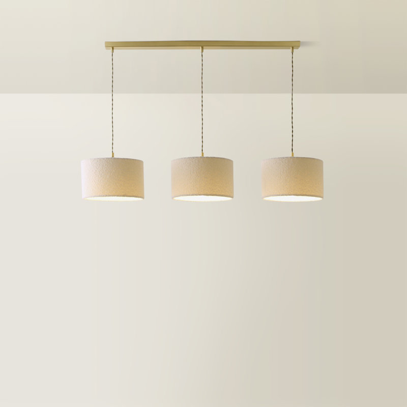 Albeiro 3 - Light Pendant, Brushed Gold, Yes