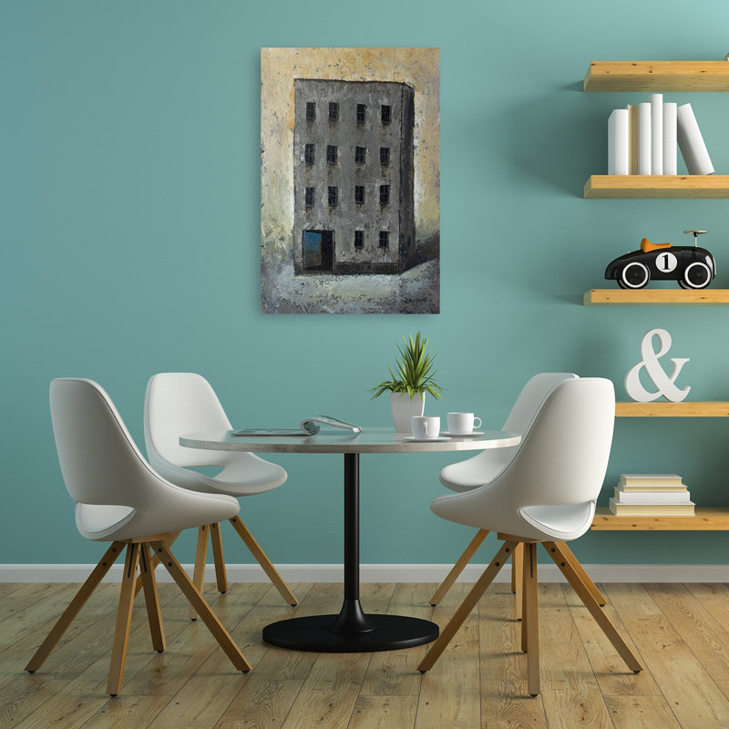 Impression d'art mural Stark Urban Building, 36" H x 24" W
