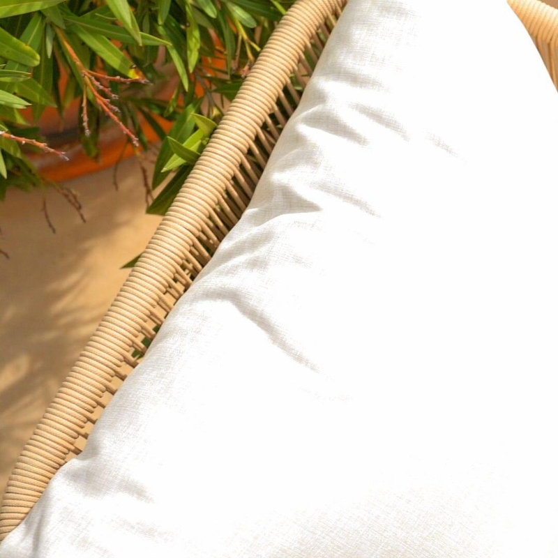Alzamora Rope Conversation Set - Natural, Natural No Umbrella