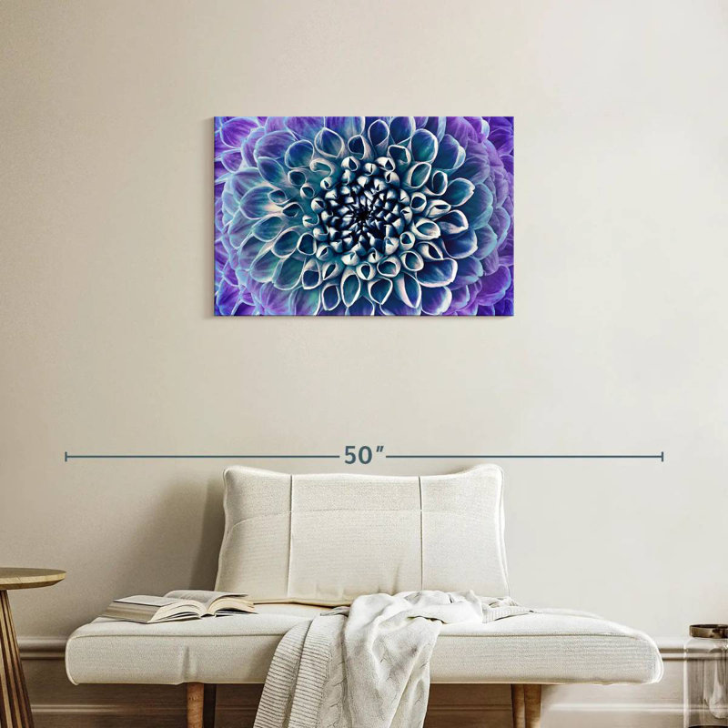 Dahlia Harnek bleu mauve, H 20 po x l 30 po