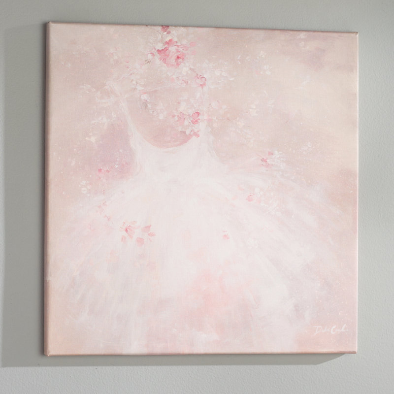 «Tutu Breeze» par Debi Coules, reproduction sur toile, H 37 po x l 37 po x P 1,5 po, Pas de tapis, Toile tendue