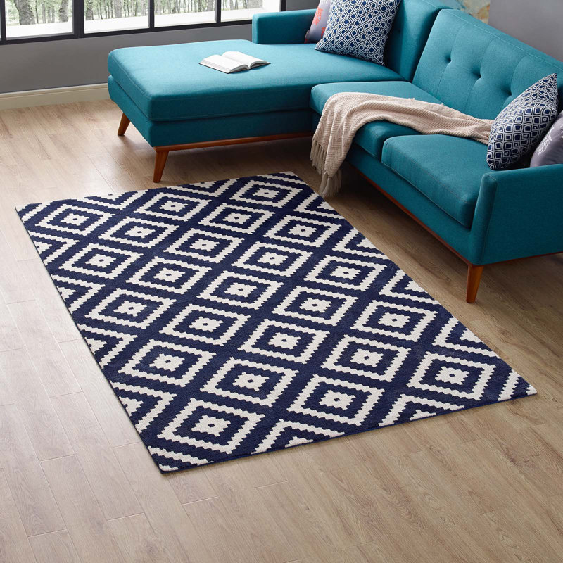 Modway Alika Abstract Diamond Trellis Area Rug