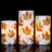 Maple Leaf Flickering Flameless Candles Battery Operated With 6 Hours Timer, Real Wax Led Pillar LED Candles Christms Wedding Decoration