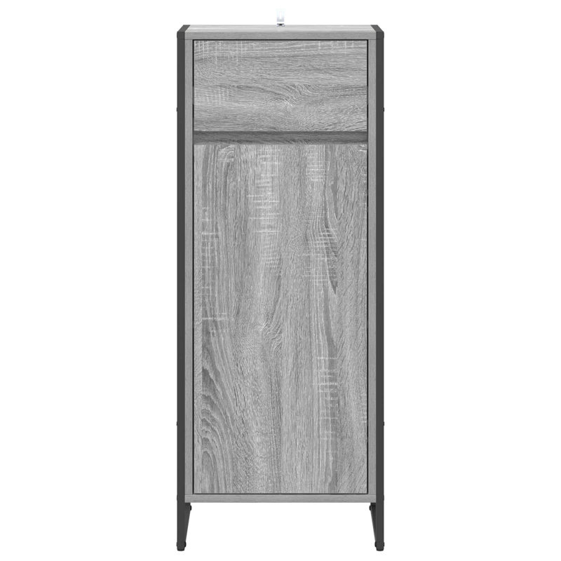 Freestanding Bathroom Cabinet, Grey Sonoma