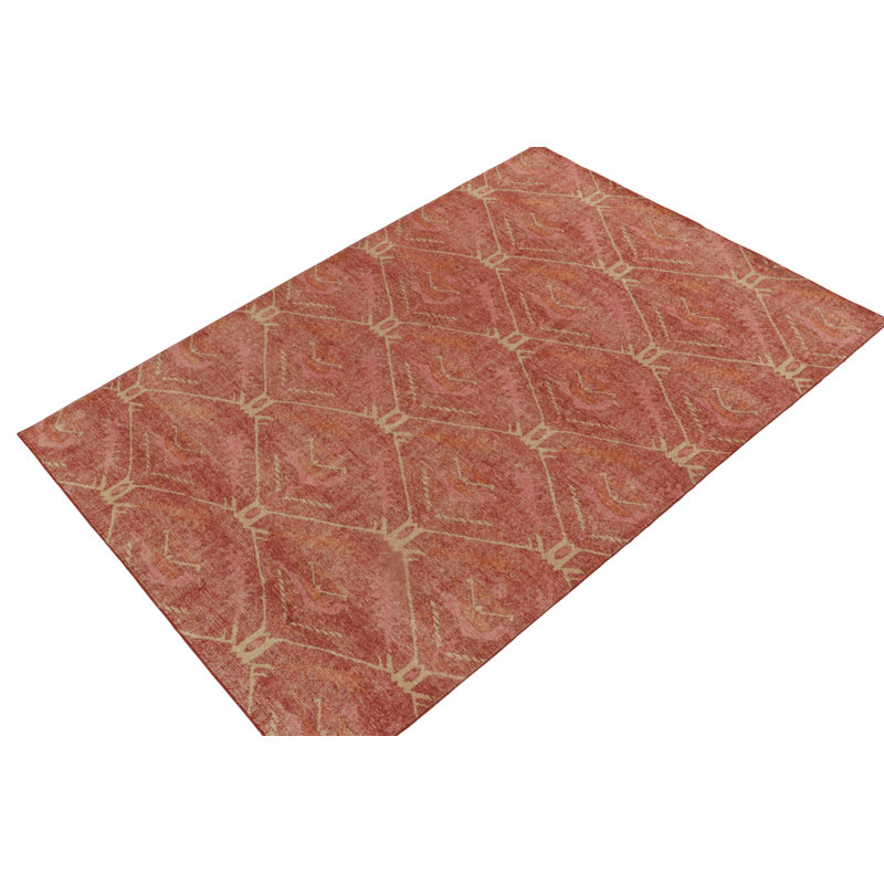 One-of-a-Kind Rectangle 8’ X 9’11” Hand Knotted Area Rug, Rectangle 6’3” x 9’