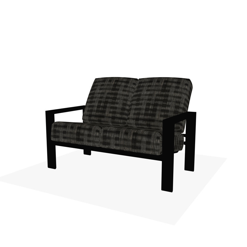 Causeuse Larssen, Noir, Hither Char