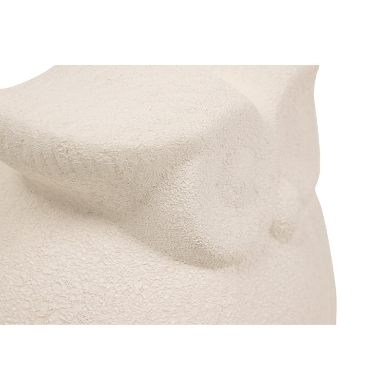 Birds Figurines & Sculptures, 21cm H x 21cm W x 21cm D, Beige