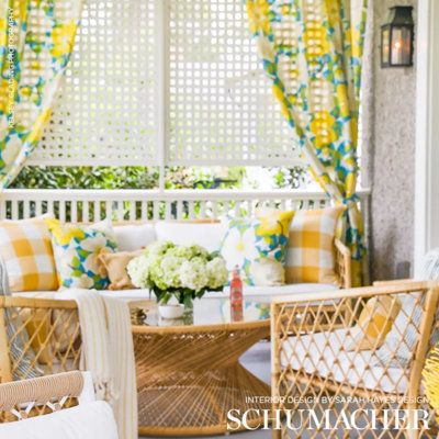Magnolias Fabric