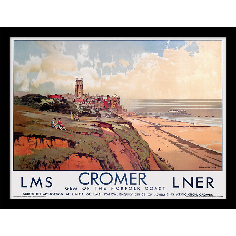 Cromer Gem Of The Norfolk Coast by Walter Dexter - No Frame Memorabilia