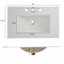 Meuble-lavabo 30 po avec lavabo en céramique-502587346
