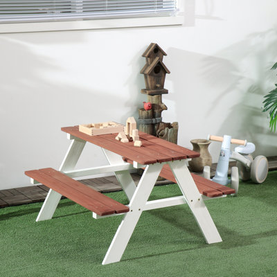 Outsunny Kids Picnic Table Set