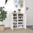 vidaXL Shoe Cabinet Shoe Rack Storage Organizer Hallway Entryway Engineered Wood-826096481