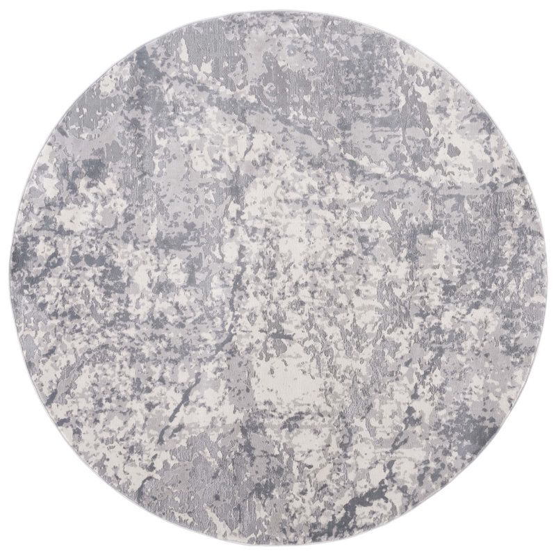 Eternal Performance Abstract Rug, Round 6'7"