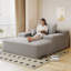 Chaise Lounge Chair Indoor, Oversized Upholstered Sofa Bed, Sleeper Couch Reading Chairs Fluffy Plush Faux Fur Cloud Sofas Couches-466913763