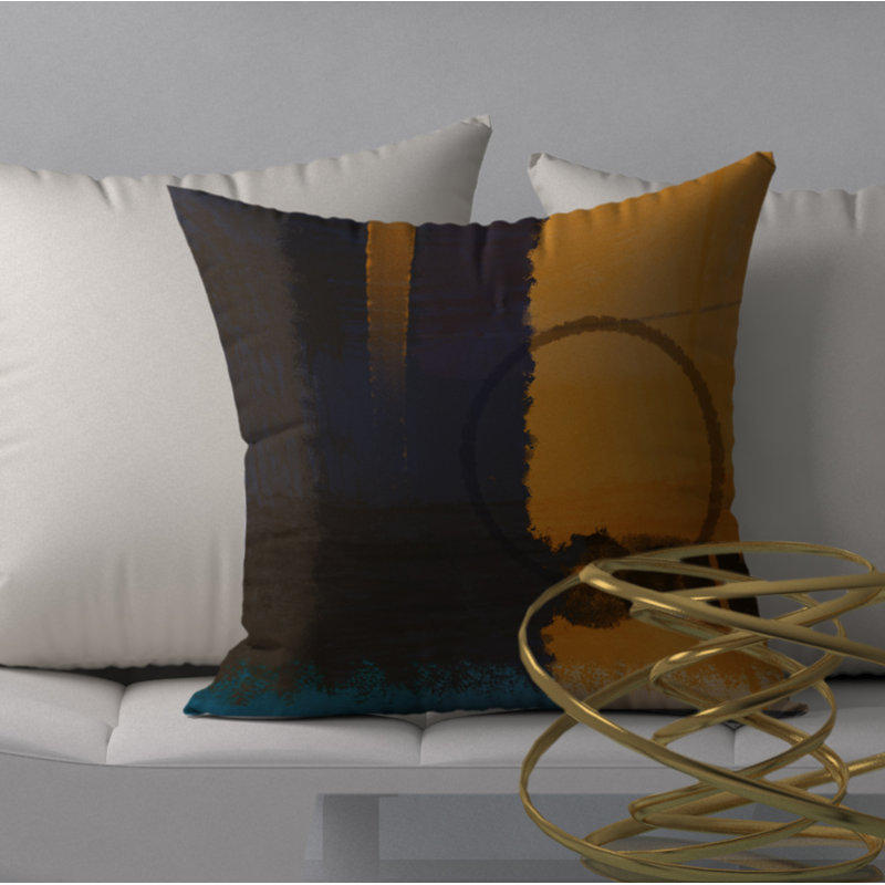 Housse de coussin décoratif carrée à coussin décoratif efficient, 18 po x 18 po