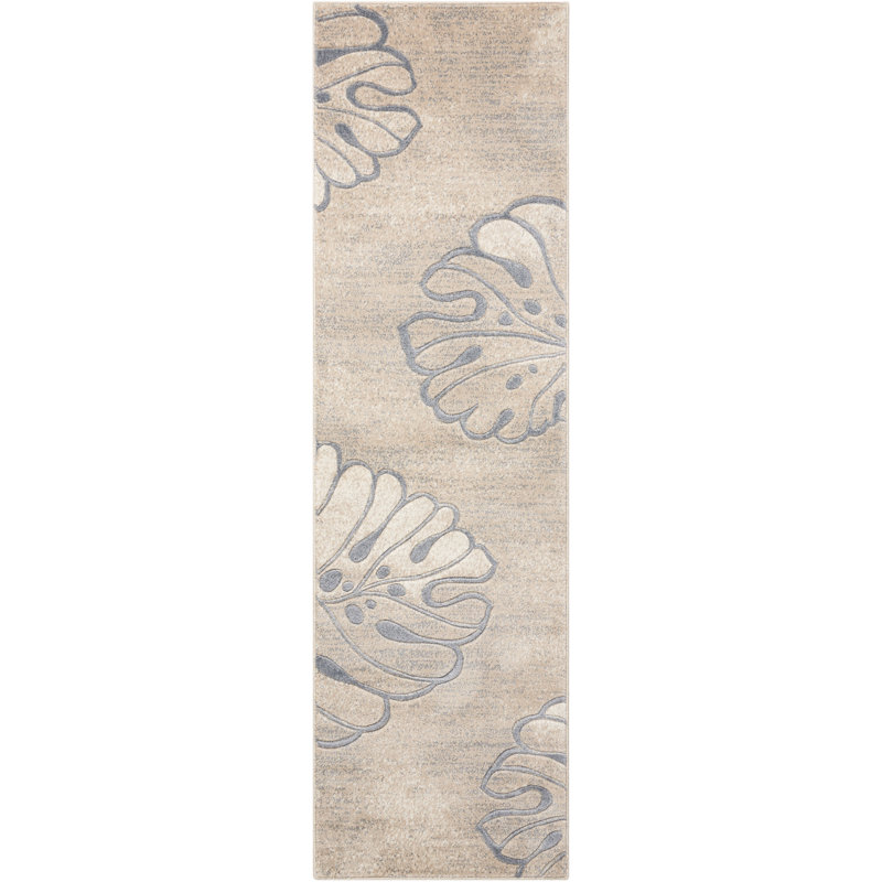 Langan Floral Indoor Rug, Runner 2'2" x 7'6"
