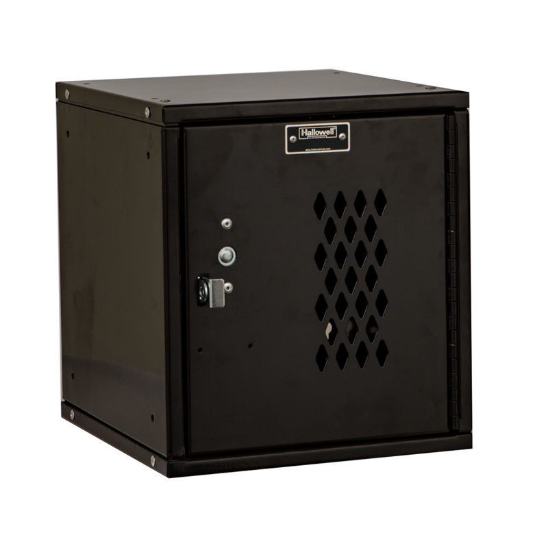 Casier large 1 niveau 1 Cubix, Noir