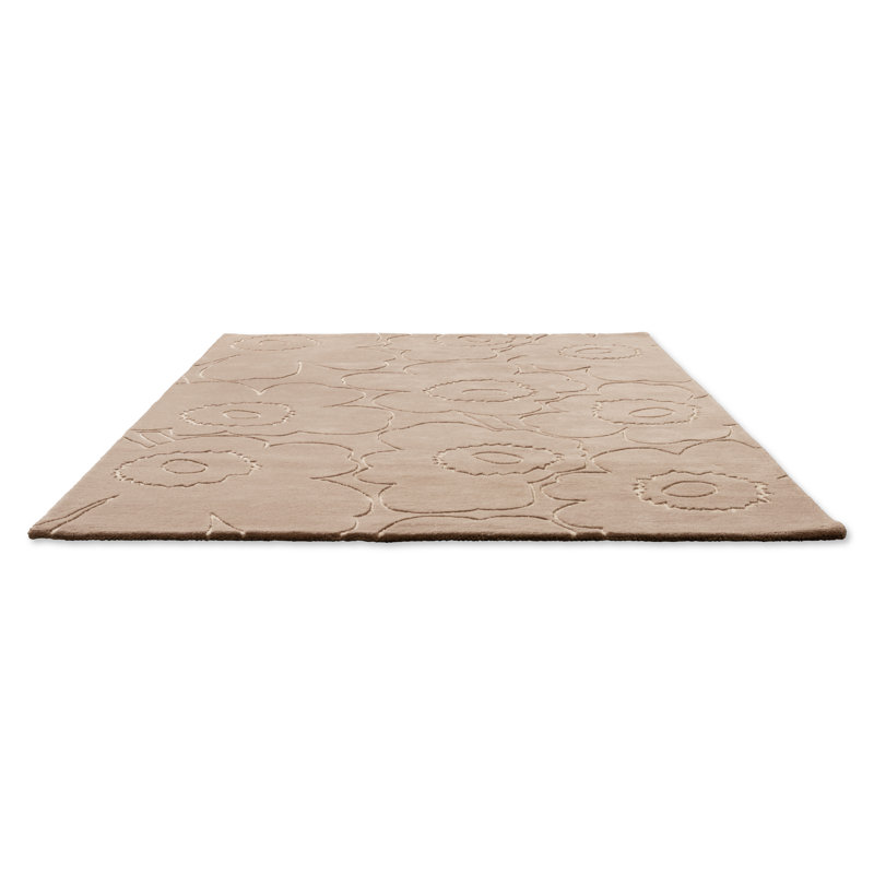 Piirto Unikko Natural White | 133701, Rectangle  8'2" x 11'6", Greige